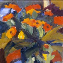 1965 - Heidy Isler - Blumen in Vase - Oel auf Leinwand - 30x40  cm.jpg