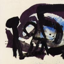 1960 ca. - Luigi Montanarini - Composizione 1 - tempera su carta - 80x60 cm.jpg