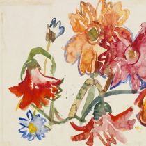 1977 - Heidy Isler - Dahlien - Aquarell - 40x27 cm.jpg